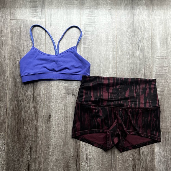 Lululemon Sports Bra and Shorts - Picture 1 of 5